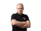 Örjan Kero iklädd svart pikétröja